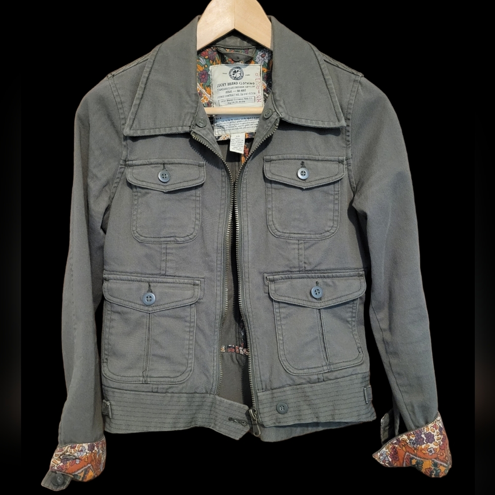 Lucky Brand Women's Cargo Jacket